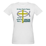 Jesus Therapy Organic Women's T-Shirt