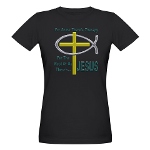 Jesus Therapy Organic Women's T-Shirt (dark)