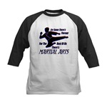Martial Arts Therapy Kids Baseball Jersey