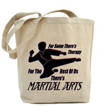 Martial Arts Therapy Tote Bag