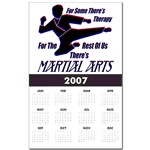 Martial Arts Therapy Calendar Print
