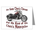 Motorcycle Therapy Greeting Card