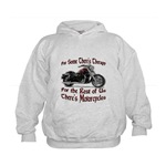 Motorcycle Therapy Kids Hoodie