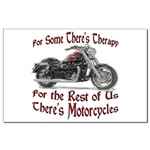 Motorcycle Therapy Mini Poster Print