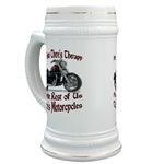 Motorcycle Therapy Stein