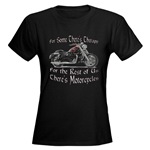 Motorcycle Therapy Women's Dark T-Shirt