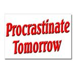 Procrastinate Tomorrow Postcards (Package of 8)