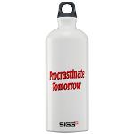 Procrastinate Tomorrow Sigg Water Bottle 1.0L