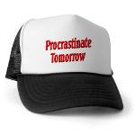 Procrastinate Tomorrow Trucker Hat