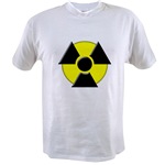 3D Radioactive Symbol Value T-shirt
