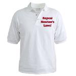 Repeal Newton's Laws Golf Shirt