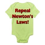 Repeal Newton's Laws Infant Bodysuit