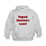 Repeal Newton's Laws Kids Hoodie