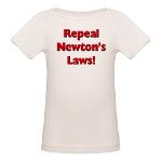Repeal Newton's Laws Organic Baby T-Shirt