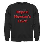 Repeal Newton's Laws Sweatshirt (dark)