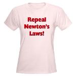 Repeal Newton's Laws Women's Light T-Shirt