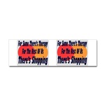 Shopping Therapy Bumper Sticker