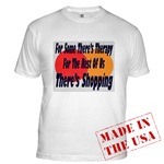 Shopping Therapy Fitted T-Shirt