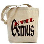 Evil Genius Tote Bag