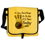 Bowling Therapy Messenger Bag