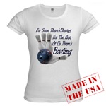 Bowling Therapy Jr. Baby Doll T-Shirt