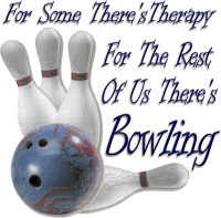For some there's therapy, for the rest of us there's bowling