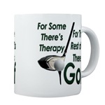 Golf Therapy Coffee Cup       