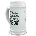Golf Therapy Beer Stein