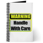 Handle With Care Warning  Journal