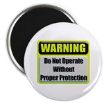 Do Not Operate Warning Magnet