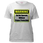 Do Not Operate Warning  Women's T-Shirt