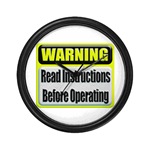 WARNING: Read Instructions Before Operating