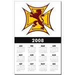 Royal Scottish Biker Cross Calendar Print