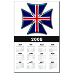 British Biker Cross Calendar Print