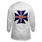 British Biker Cross Long Sleeve T-Shirt
