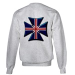 British Biker Cross Sweatshirt